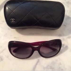 Chanel | Sunglasses | Oval Signature Sunglasses